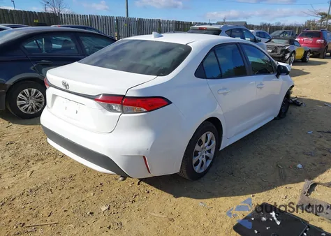 2022 Toyota Corolla Le z USA, uszkodzony, nr VIN 5YFEPMAE1NP312487